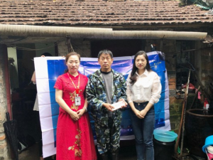 愛心不止，希望不斷——青峰集團浙江公司螢火蟲愛心活動第105期